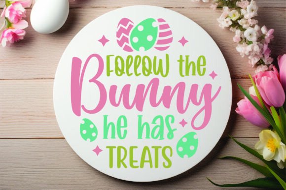 Follow the Bunny He Has Treats