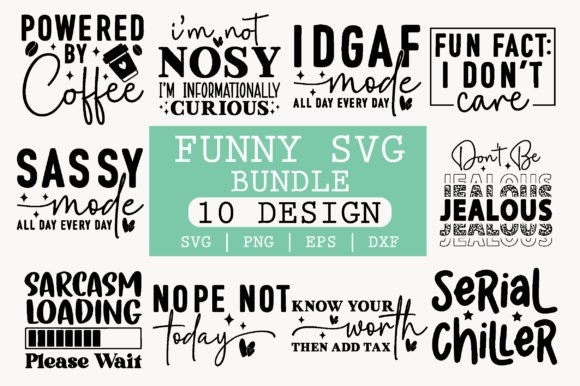 Funny Svg Bundle, Sarcastic Svg Bundle
