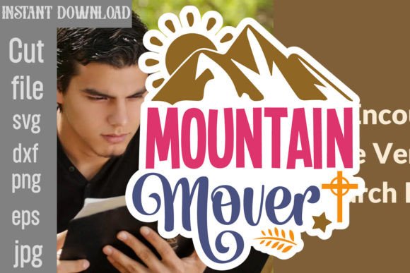 Mountain Mover SVG Cut File