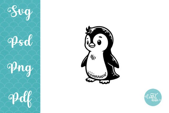 Penguin SVG Clipart Penguin PNG