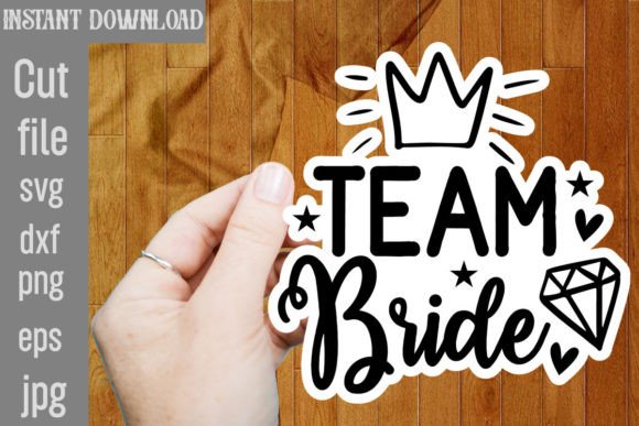 Team Bride SVG Cut File Review
